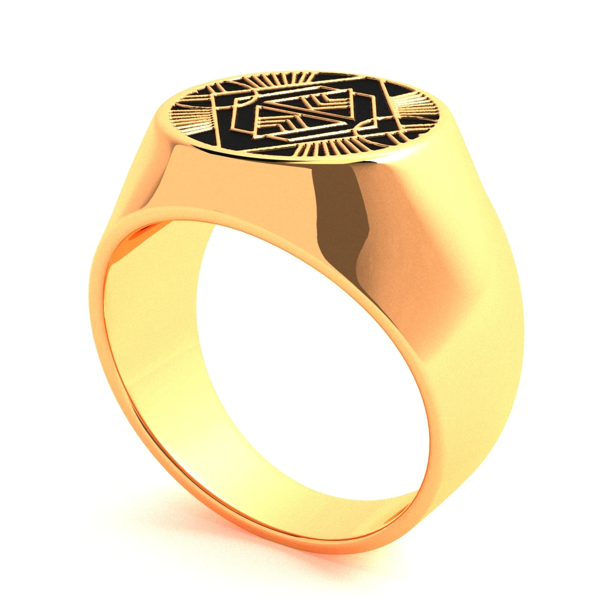 Gatsby Ring 3D Model_06